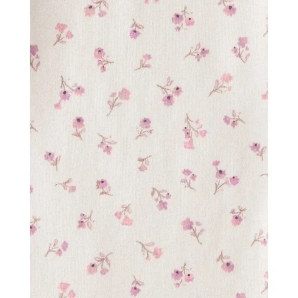 Carters Baby Girls Long Sleeve Bodysuits 4 Pack‎ Floral Fox Koala 9m
